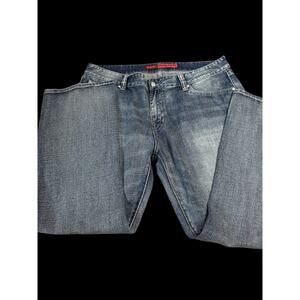 Rock & Roll Cowboy Mens Denim Jeans 42x32 Double Barrel Straight Relaxed B9